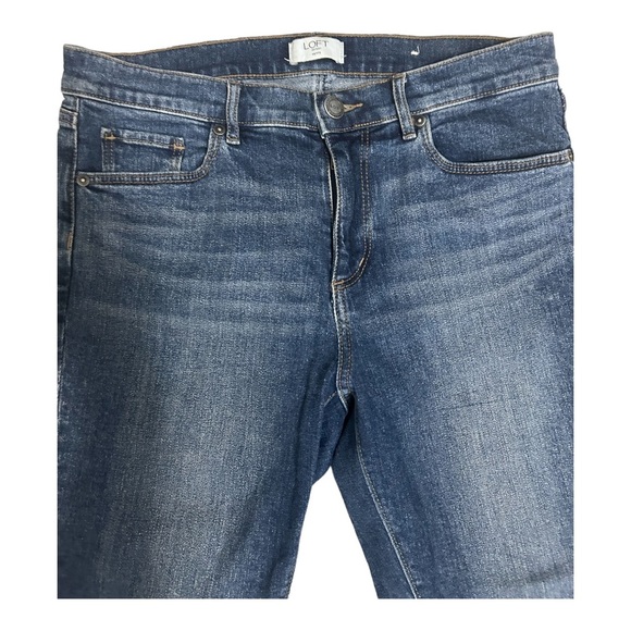 Loft Jeans Women’s Size 8P Blue Lean Boyfriend 5-Pocket M962 - Picture 5 of 6